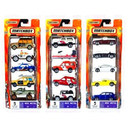 Mattel MATCHBOX 5-PACK (STYLES VARY)