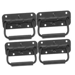 ULTECHNOVO Ergonomic Spring Loaded Handles Set Stainless Steel Drop Handles for Cabinets Garages Boats Home Toolboxes