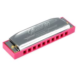 Hohner Special 20 Harmonica - Key of C, Pink