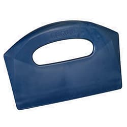 Remco 6960MD3 Blue Polypropylene Metal Detectable Bench Scraper, Injection Molded Blade, 5