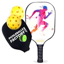 SWIDII Pickleball Factory PB00036-11-G Rackets Pickleball - The Runner Pickle Court Gfore Pickleball Best Carbon Fiber Pickleball Paddle Glassfiber Graphite