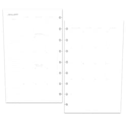 Natalie Rebecca Design BetterNote 2025 Monthly Calendar Refill Fits Discbound Notebooks, Fits Happy Planner, Levenger Circa, Arc Staples, TUL Office Depot, InkWell Press (Classic, 8-Disc, 5.5