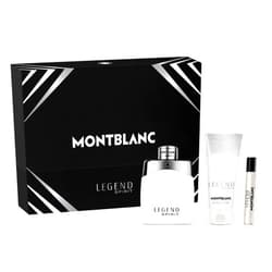 MONTBLANC Legend Spirit 3 Piece Eau de Toilette Gift Set (Eau de Toilette Spray, Perfumed Shower Gel, Purse Spray)