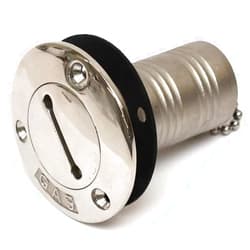 Generic Moeller Boat Gas Deck Fill 035741-10 | Stainless Steel 1 1/2 Inch