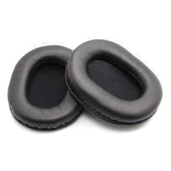 MMOBIEL Ear Pads Replacement for Audio Technica ATH-M50 / M50X / M50XBT / M50RD / M40X / M30X / M20X / MSR7 / SX1 Headset by MMOBIEL - Memory Foam and Protein PU Ear Pad Cushions - Earpads Replacement - Black