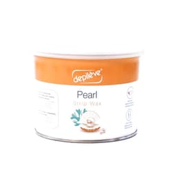 Depileve Hair Removal Wax - Pearl Rosin Full-Body Wax - Ideal for Dry, Flaking Skin - Soft and Gentle Waxing Pearls - Moisturizing Strip Wax - 14 oz