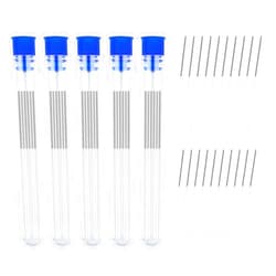 OXDFK 50 PCS 3D Printer Nozzle Cleaning Kit, 0.4 mm Stainless Steel Nozzle Cleaning Needles, 3D Printer Nozzle Cleaner Tool, for 3D Printer Accessory, Improved Printing Performance