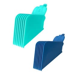 LAVEST 2 Professional Extra Long Hair Clipper Guards Cutting Guides Fits for Most Wahl Clippers, Color Coded Clipper Combs Replacement - 1.25