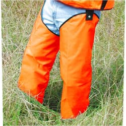 Forestry Suppliers Brush Buster Chaps, Hi-Vis Orange