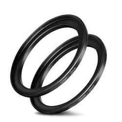 FANZR 52mm-58mm Step Up Ring [52mm Lens to 58mm Filter], FANZR Camera Lens Filter Adapter Ring Lens, Premium Aluminum (2 Pack)
