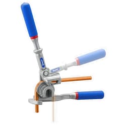 Imperial Tool 470FHC Triple Head 180 Degree Tube Bender with Roto-Lok Indexing Handle, 3/16