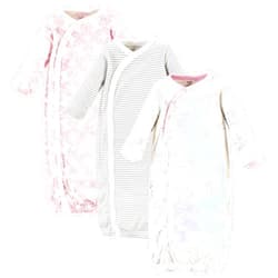 Touched by Nature Baby Girls' Organic Cotton Kimono Gowns
