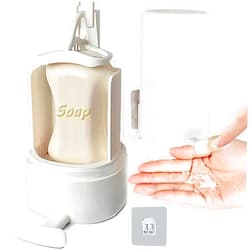 HABOHUSE Soap Grinder, Bar Soap Shaver, Soap Grinder for Bar Soap, Bar Soap Dispenser, Foam Flaker Soap Grinder, Bar Soap Shaver Dispenser Wall Mounted Adjustable Soap Bar Flakes Shaver Dispenser (1)