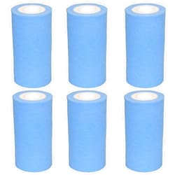 Pool Health Group New Longer Lasting A or C Meltblown Pool Filter Replacement Compatible with Intex 29000E/59900E Easy Set, Summer Escapes, Summer Waves Inflatable Swimming Pool, A/C Pack of 6