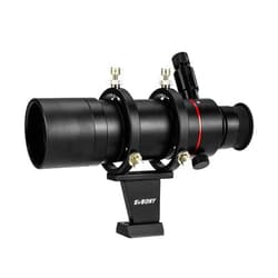 SVBONY SV208 Finder Scope, 8x50 Straight-Through Metal Optical Finderscope for Astronomical Telescope with Crosshair and Bracket Fully Multi-Coated Corrected Image with Illuminated Telescope Finder