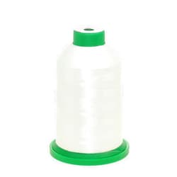 Isacord Embroidery Thread, White Thread 5000M color 0015