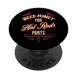 Visit The Hot Rods Need Money For Hot Rod Parts - Vintage Hot Rod PopSockets Standard PopGrip