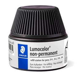 STAEDTLER Lumocolor Non Permanent Marker Pen Refill - Black
