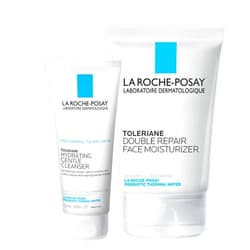 La Roche-Posay Toleriane Double Repair Face Moisturizer | Daily Moisturizer Face Cream with Ceramide and Niacinamide for All Skin Types | Oil Free | Fragrance Free