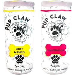 Nestpark Pup Claw Dog Toys - Funny Cute Plush Dog Toys with Squeaker - Parody (2 Pack) (Tropical Pack)