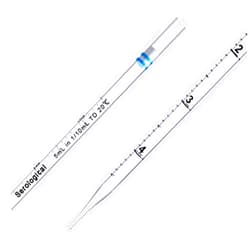 PEKYBIO Polystyrene Serological Pipettes Individually Wrapped Sterile Plastic Graduated Pipette 5ml, Pack of 100