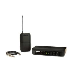 Shure BLX14 UHF Wireless System for Guitar and Bass with 1/4 Jack - 14-Hour Battery Life, 300 ft Range, UHF | Includes 1/4