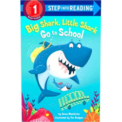 Anna Membrino,Tim Budgen Big Shark, Little Shark Go to School (Step into Reading)