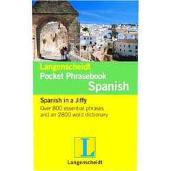 Langenscheidt Pocket Phrasebook Spanish