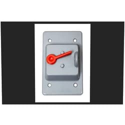 Sigma Electric Rectangle Plastic 1 gang Toggle Switch Cover For Wet Locations