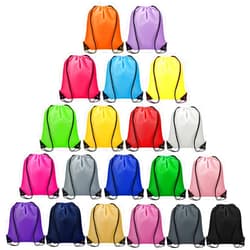 Vorspack Drawstring Backpack 100 Pieces for Party Gym Sport Trip