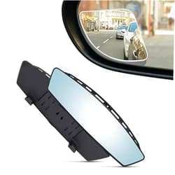 Verivue Mirrors Verivue Universal Panoramic 12-Inch Rear View Mirror & 2.5-inch fan shaped Blind Spot Mirrors