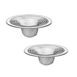 Danco Mesh Kitchen Sink Strainer 2-Pack, 4-1/2-Inch-2 Pack, Stainless Steel, 2 Count