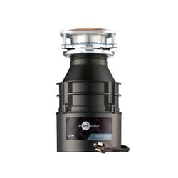 InSinkErator Badger 5 Garbage Disposal with Power Cord, Standard Series 1/2 HP Continuous Feed Food Waste Disposer, Badger 5 W/C, No Size, Black/Gray