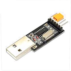 IndustrialField CH340 Module USB to TTL CH340G Upgrade Download a Small Wire Brush Plate STC microcontroller Board USB to Serial