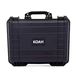 Koah Weatherproof Hard Case with Customizable Foam (18 x 14 x 7 Inch)