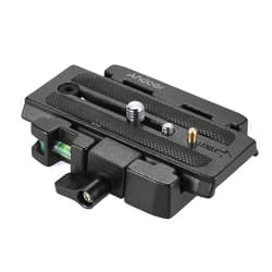 Andoer Quick Release Plate for Manfrotto 501 500Ah 701HDV 503HDV Q5 Head,Camera Tripod Quick Release Adapter