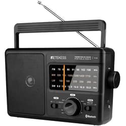 Retekess TR626 Portable AM FM Radio with Bluetooth, Plug in Radio, LW, DSP chip,Powered by AC or D Battery, Short Wave Radios for Garages,Home,Outdoors