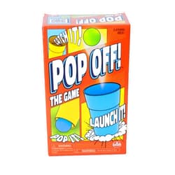 Goliath Pop Off! Game - Unique Cups Launch Balls Into The Air - Includes 50 Fast-Paced Hilarious Challenges, 2-4 Players, Ages 8 and Up