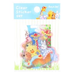 T's factory Tees Factory Susie Zoo Clear Sticker Set Assembled SZ-5549066SH