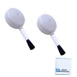 Acuvar 2 Air Dust Blower and Soft Brush for Digital Camera Lenses, LCD Screens and Cleaning Keyboards.