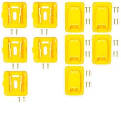 TAIRDA 10 Packs Battery Tool Holders Compatible for Dewalt 20v 60v Batteries and Power Tools