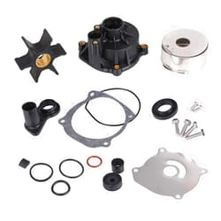 Tutor Auto 5001594 Water Pump Repair Kit with Housing for Johnson Evinrude V4 V6 V8 85-300HP Outboard Motor Parts - Replace 5001594 395060 390768 Sierra 18-3392
