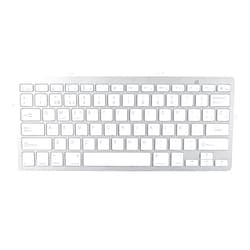 Diyeeni Bilingual Keyboard Portable Thin for German French Spanish Italian Keyboard, Bluetooth Keyboard Compatible with iOS, Android, OS (Spanish QWETZ Layout)