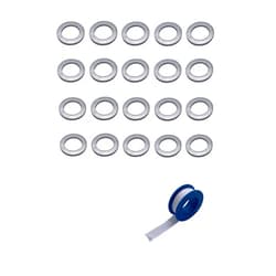 Skdorpfm Strongthium 90601-ZE1-000 M10 10.2mm id Aluminum Oil Crush Flat Washer Shim Drain Plug Gaskets