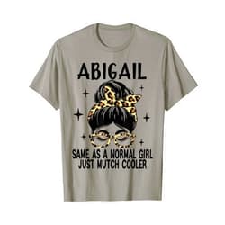 SwiftStyle Apparel ABIGAIL Costume Cute Definition Personalized Name ABIGAIL T-Shirt