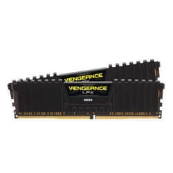 Corsair Vengeance LPX 16GB (2x8GB) DDR4 DRAM 3200MHz C16 Desktop Memory Kit - Black (CMK16GX4M2B3200C16)