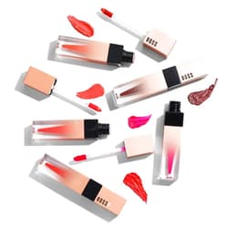 Bossy Cosmetics 5 Luxe Power Woman Essentials Liquid Lipstick Lip stain Comfortable Matte, Long lasting, Pigmented, Wear All Day, Stunning Colors including Red, Fucshia, Brown, Coral, Sparkly Orange