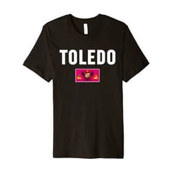 Toledo National Pride Spain Tees Toledo Tee Flag souvenir Gift Spain Premium T-Shirt