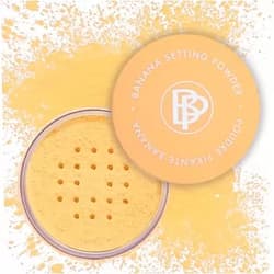 bellapierre Banana Setting Powder | Lightweight Color-Correcting Powder with All Day Makeup Protection | Eliminates Blotchiness and Dark Under-Eye Circles | Matte Tint - Original - 0.14 Oz