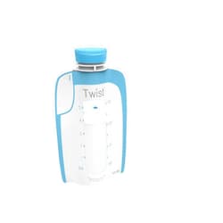 Kiinde Twist Pouch Direct-Pump Direct-Feed Twist Cap Breast Milk Storage Bags for Pumping, Freezing, Heating and Feeding, Pre-Sterilized, 6 Ounce, Pack of 40 6oz 6 Ounce (Pack of 40)